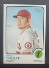 2022 Topps Heritage Mike Trout #100 Mini /100 AWESOME sharp card! Gradable?