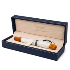 Conklin 1898 Limited Edition Spectra Fusion Fountain Pen in White 14K Medium Nib