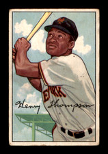 1952 BOWMAN #249 HENRY THOMPSON (GOOD) CENTERED * HIGH # ~ GFCC