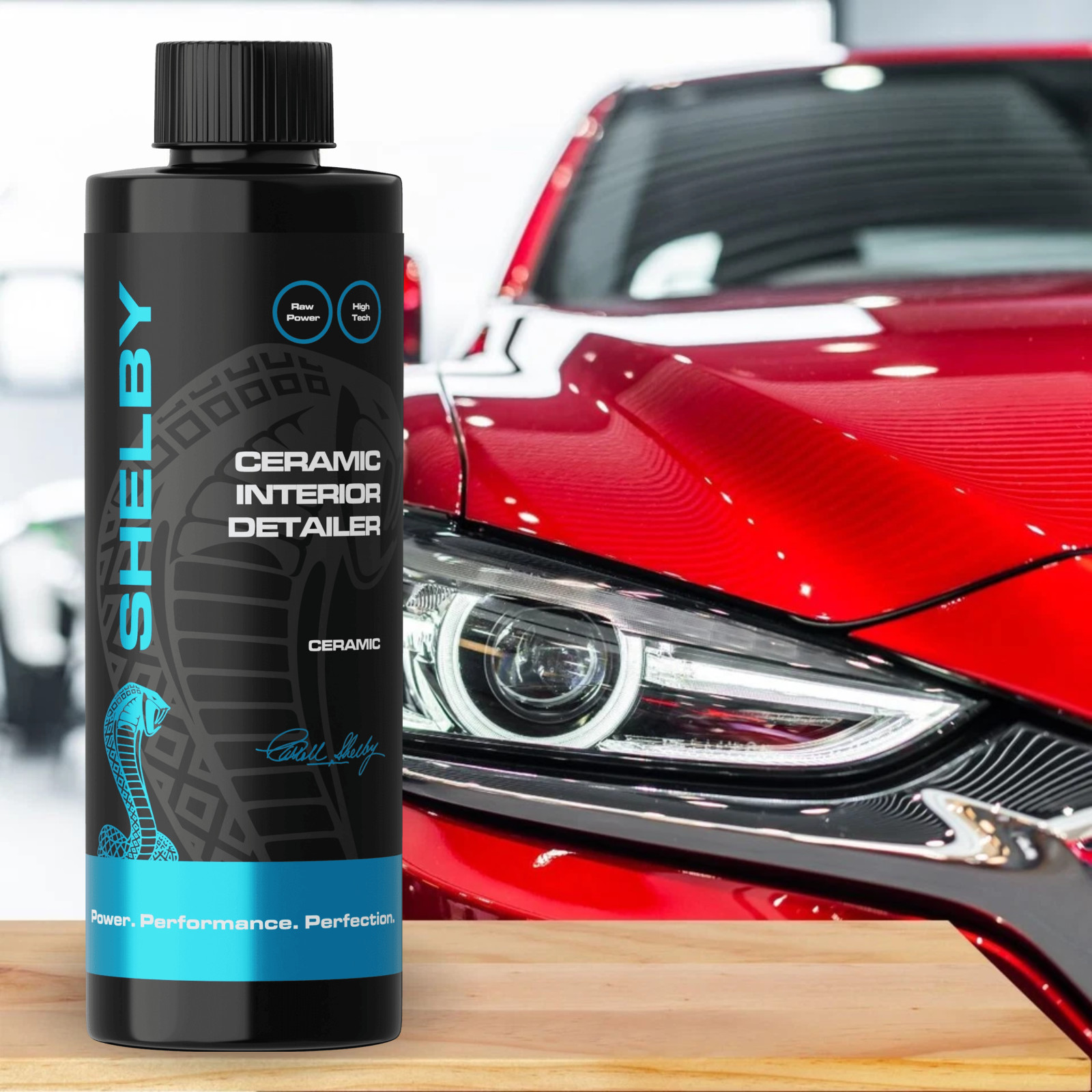 Shelby Detergente per Bordi in Plastica Vinile Cruscotto Dettagli Interni Auto Ceramica 500 Ml - Miniatura 14
