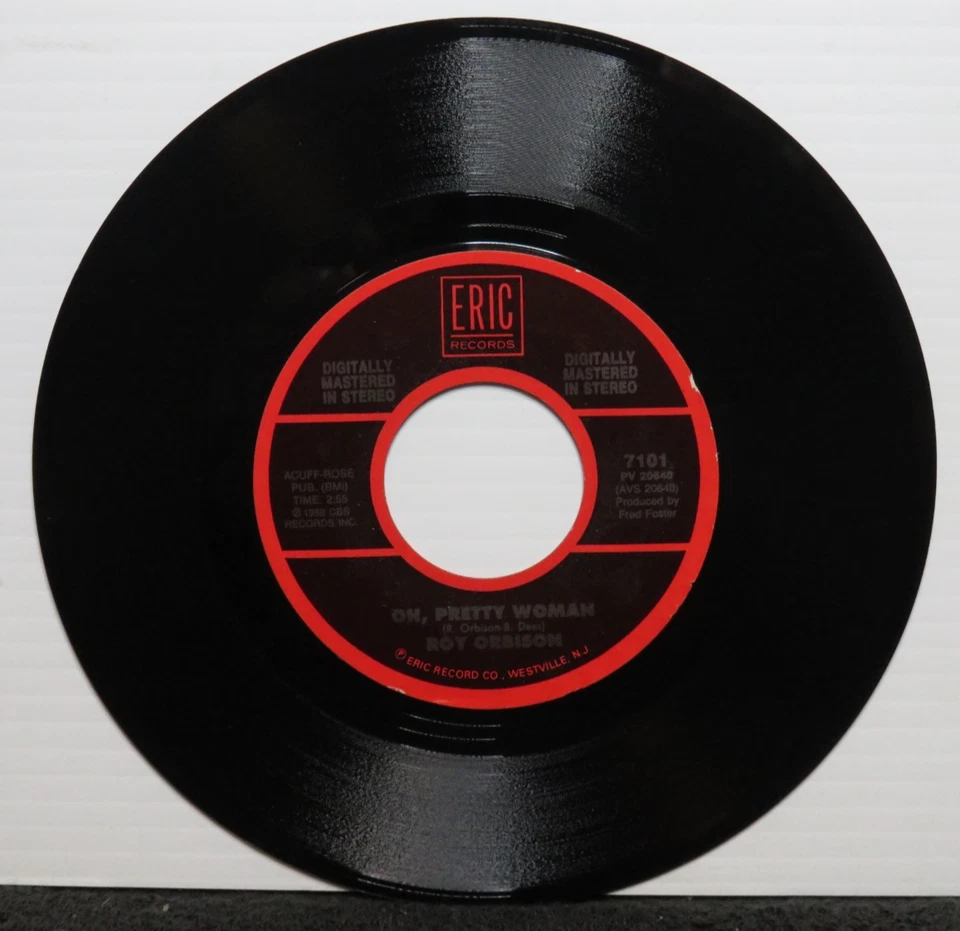 ROY ORBISON PRETTY PAPER/OH, PRETTY WOMAN (NM) 7101 45 RECORD - Image 2 of 2