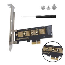 M.2 NVMe SSD to PCI-E 4.0 X1 Adapter, PCI-E M.2 NVMe Expansion Card, M.2 NVMe...