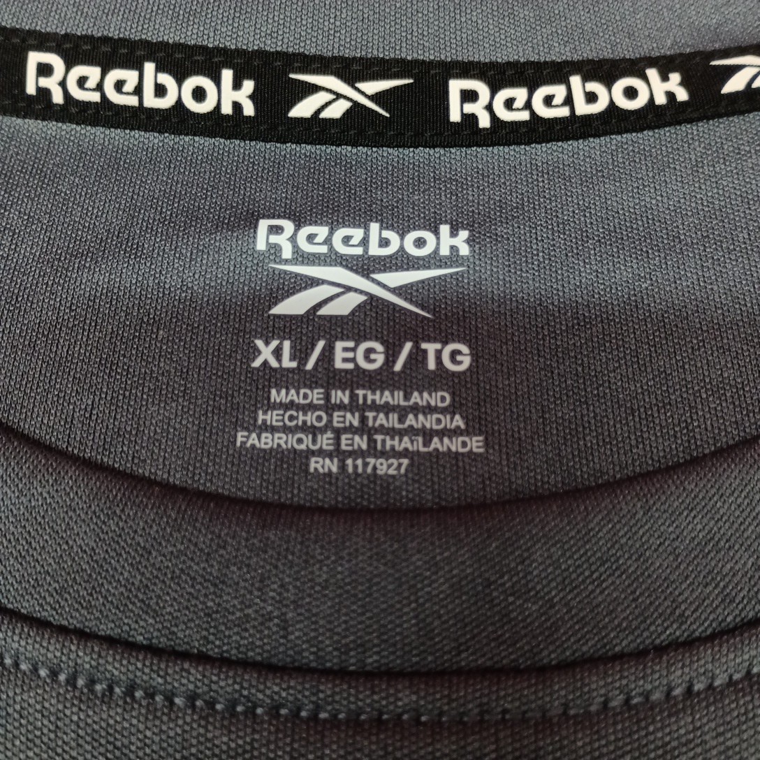 Reebok Men’s Training Tech Tee Silky/Soft Size XL XLarge Gray Sleeveless NWT thumbnail 3