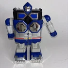 Power Rangers Lost Galaxy 8" Blue Ape Zord Toy Figure Vintage 1998 Bandai