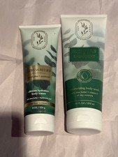 Bath Body Works Eucalyptus  Spearmint Moisturizing Body Wash  Body Cream Set