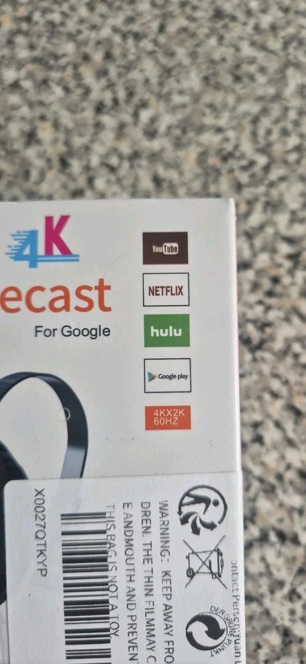 Google unbranded Chromecast – Boxed Sealed Never Opened Unused Wi-Fi Stream - Image 4 of 4