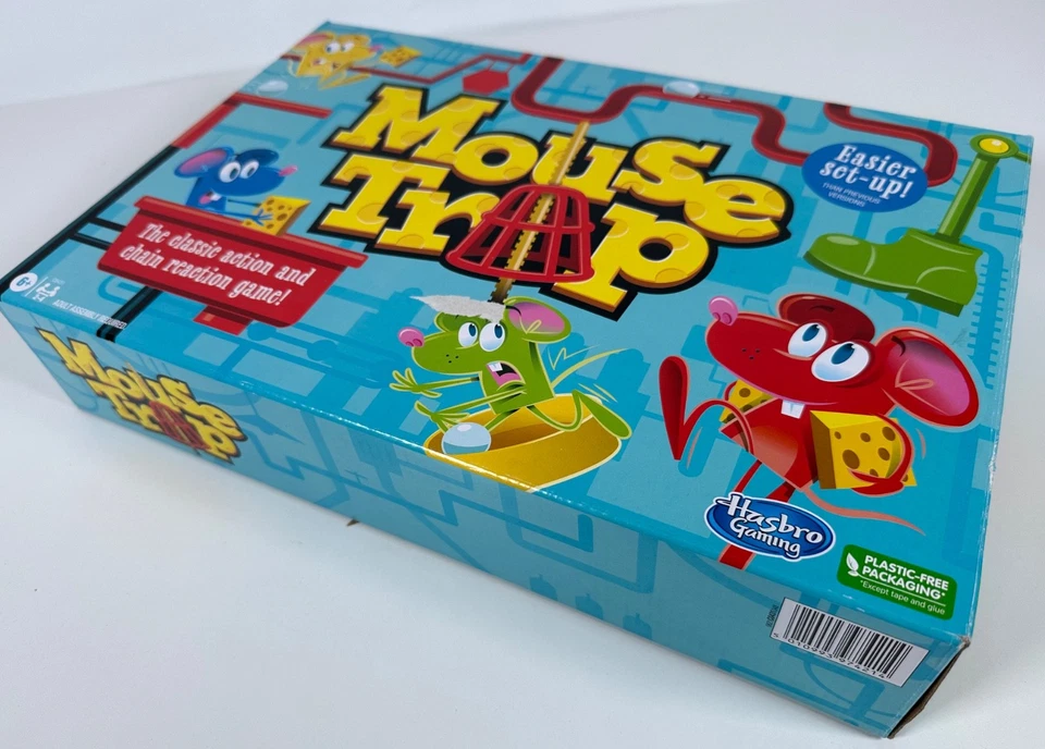 MouseTrap Game Classic Action Game by Hasbro Gaming 2021 (6yrs+)  ~ Complete - Image 3 of 4
