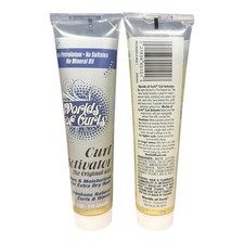 World Of Curls Curl Activator Softens  Moisturizes For Extra Dry Hair 2pk 6,oz
