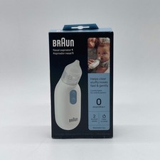 Braun Nasal Aspirator 1 White New In Box