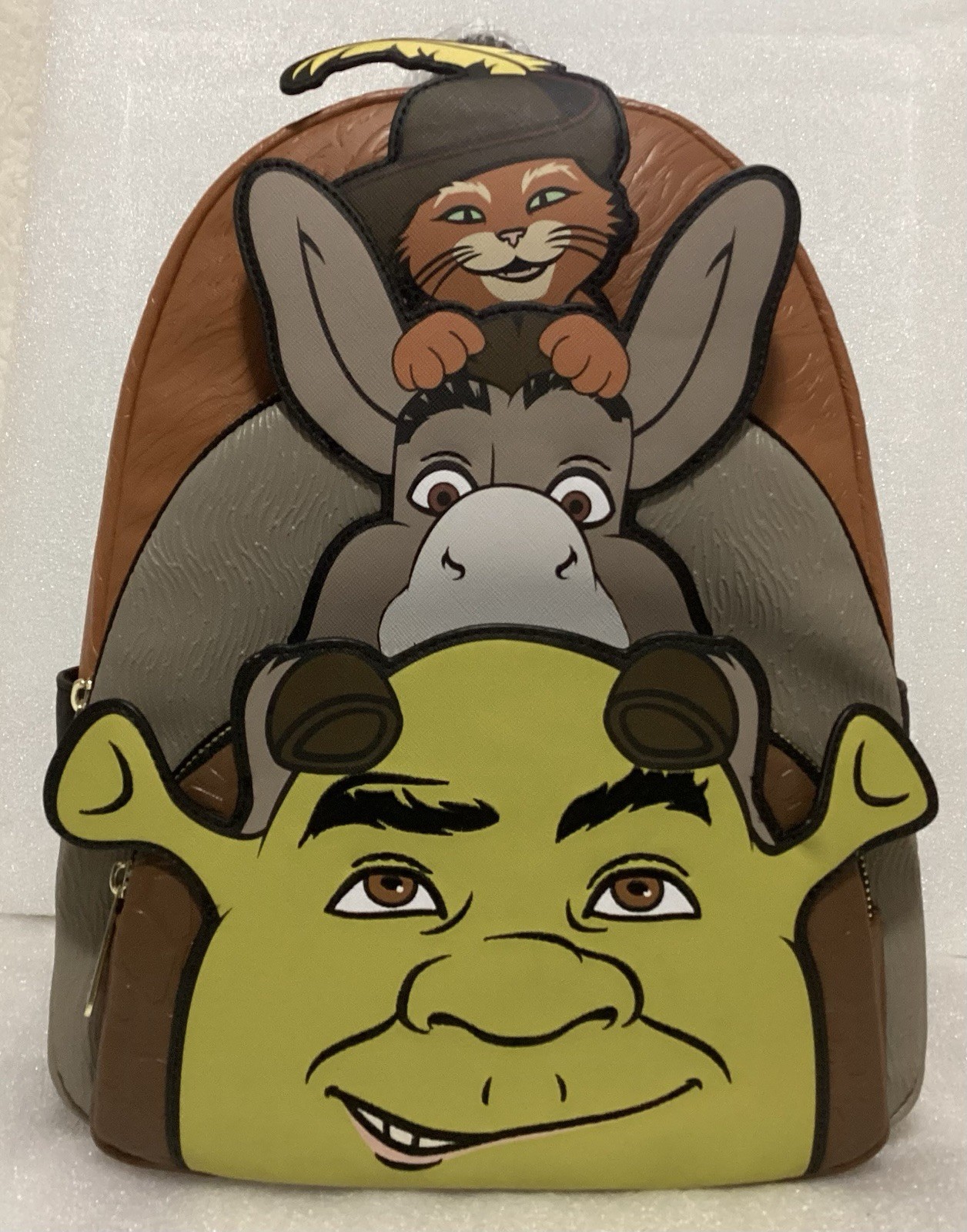 LOUNGEFLY Shrek, Donkey, & Puss in Boots Trio Exclusive  display picture 2