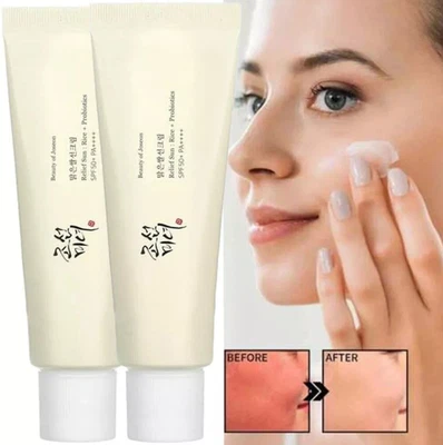 2x Beauty of Joseon Relief Sun: Rice + Probiotics, Facial Sunscreen 50ml SPF 50+