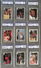 Michael Jordan Upper Deck Collection Lot 9 Graded Chicago Bulls Basketball Cards