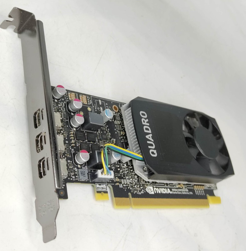 DELL F2NVH NVIDIA QUADRO P400 2GB 3x mini DisplayPort video Graphics card