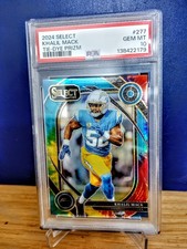 2024 Select club level #19/25 tye dye Khalil Mack PSA 10 pop 2 rare!!!