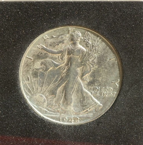 1942s Walking Liberty Half Dollar in XF Condition