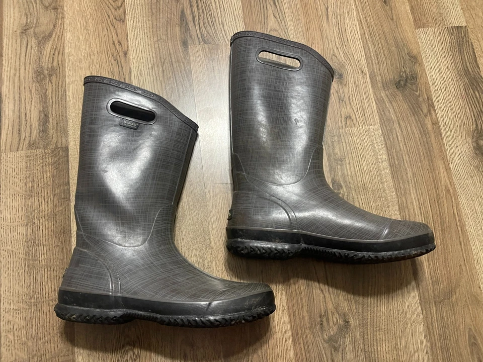 Zapatos Bogs, Mujer Talla 11, Gris, Botas, Impermeables, 71434-011 Foto 2 de 4