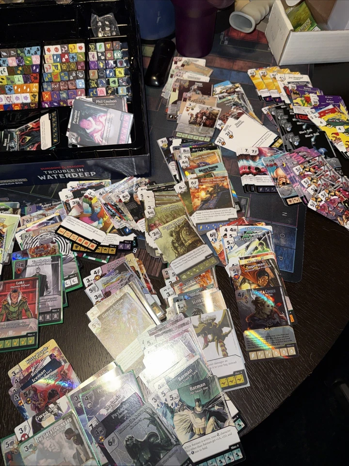 Лот товаров Dice Masters (массивный, все раритеты, призы за набор OP. Фольга, тонны драгоценных камней) - Изображение 4 из 4