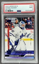 2023 UPPER DECK #724 DENNIS HILDEBY DELUXE YOUNG GUNS RC ROOKIE /250 PSA 9