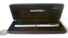 ANCIEN STYLO PLUME SHEAFFER 444 XG MADE IN USA PLUME OR 18 K MEDIUM