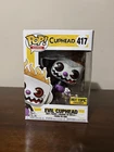 Funko Pop Evil Cuphead Soulless on Fire 417 Hot Topic Exclusive Pre Owned