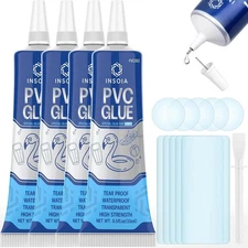 Pool Liner Patch Repair Kit | Transparent Air Mattress Patch Kit | Inflatable Pa