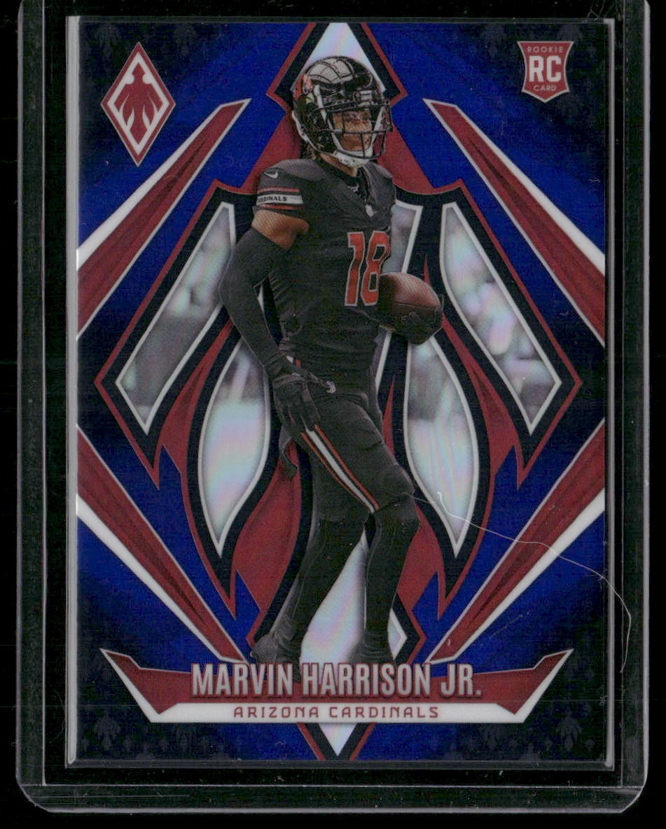 2024 Panini Phoenix #226 Marvin Harrison Jr. Blue Fade #/249