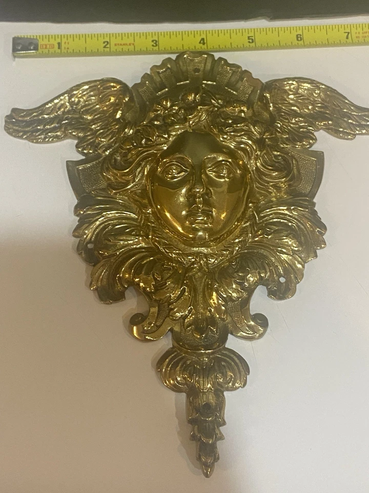 Антикварное французское позолоченное бронзовое крепление для мебели Ormolu 8 дюймов - Изображение 2 из 4