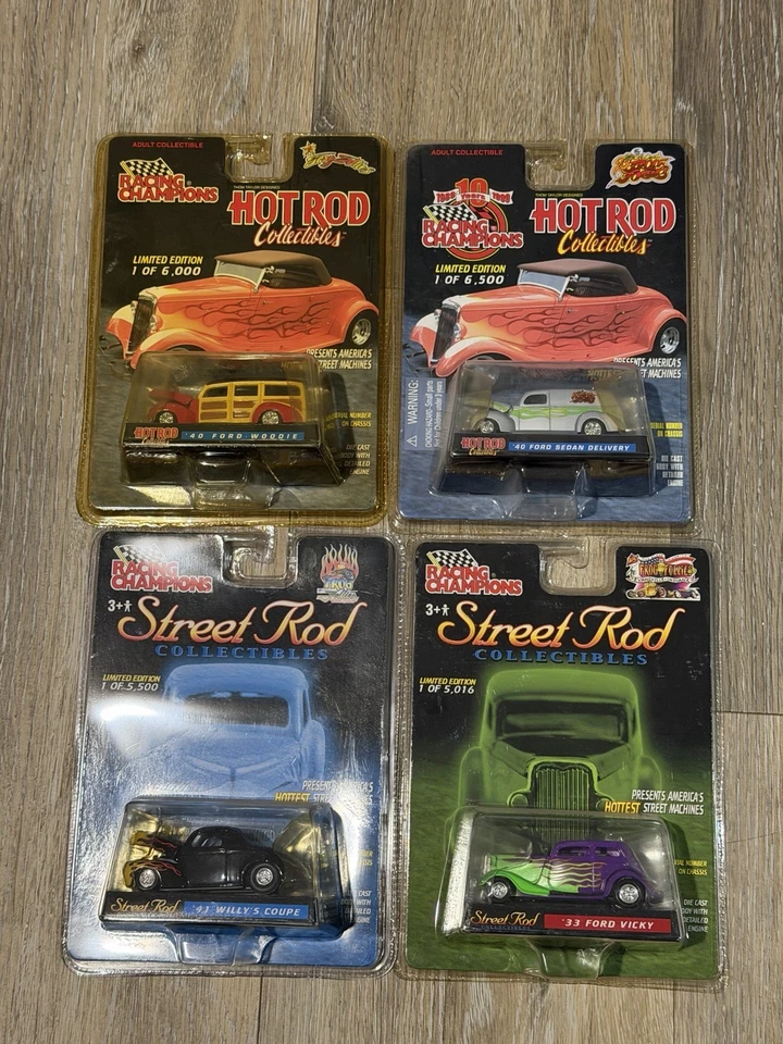 Lot Of 10 Limited Addition Frog Follies Racing Champion Die Cast Car 99-05 07 08 - Image 2 of 4