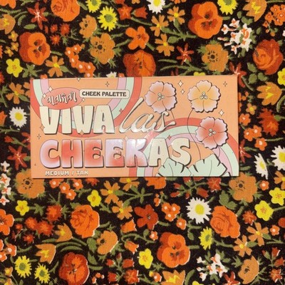Alamar Cosmetics Viva Las Cheekas Cheek Palette - Shade Medium/Tan - 7.8 g