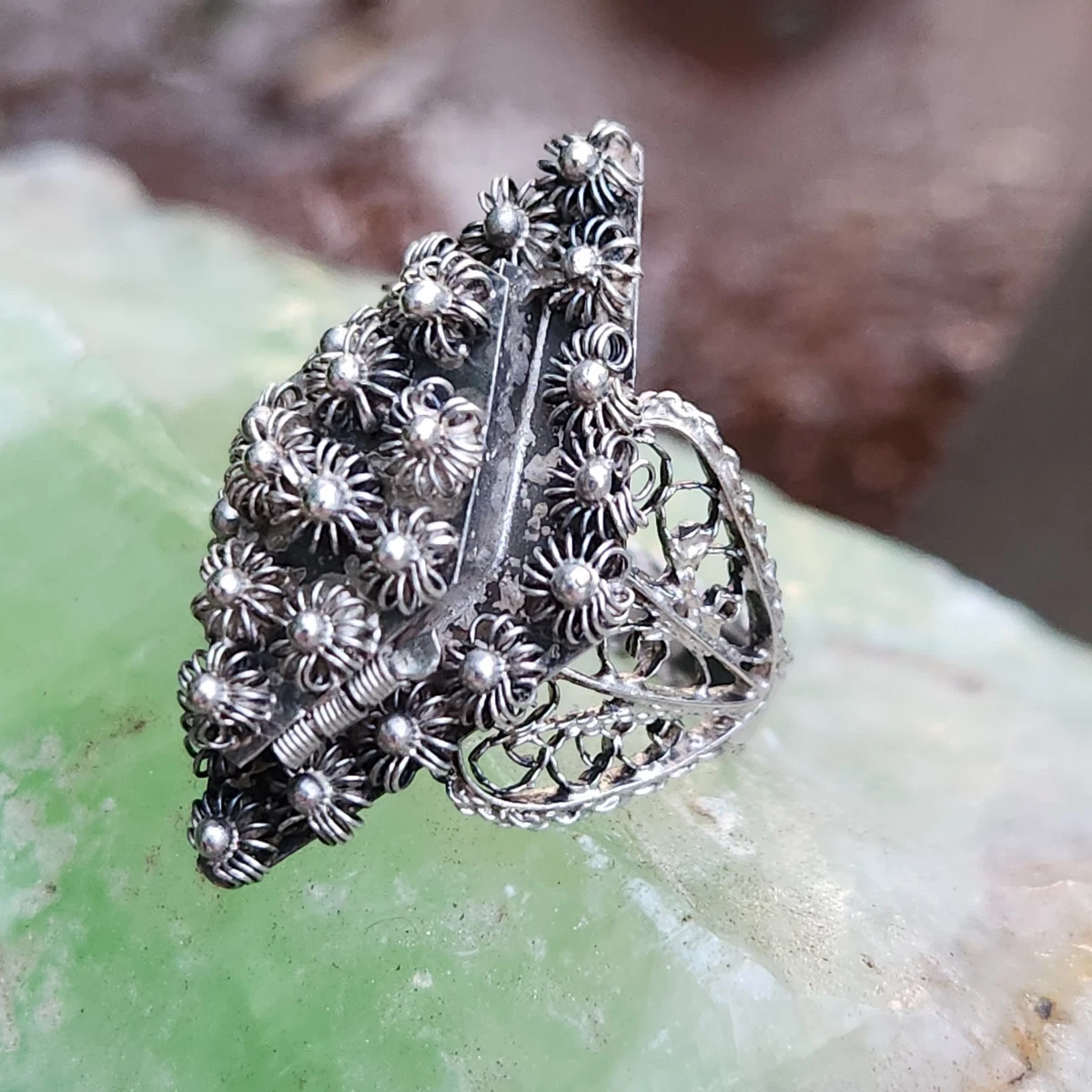 Vintage Poison Ring In Retro Fine Rings for sale - eBay
