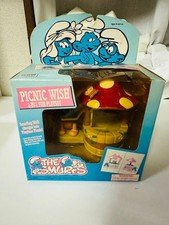 The Smurfs Vintage Play Set Picnic Wish