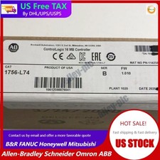 1756-L74 /B ControlLogix Logix5574 Processor 16MB 1756L74 US Free Tax