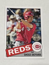 2020 Topps Update Baseball 1985 Topps 35th Anniversary - Shogo Akiyama RC - Reds