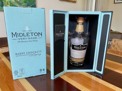 Midleton sehr seltene Barry Crockett Legacy Box & Flasche ohne Whisky innen