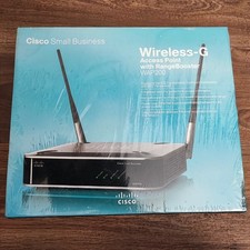BNIB CISCO WIRELESS-G ACCESS POINT POWER OVER ETHERNET RANGE BOOSTER WAP200-UK