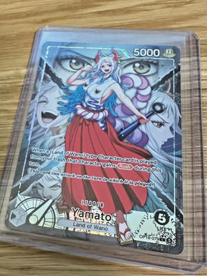 ONE PIECE TCG   Yamato OP16-079 Alternate Art Leader (AA)   English