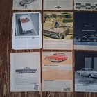 Lot of 14 1950s 60s Magazine Ads 58 Corvette Catalina Tempest Grand Prix 62 Dart — photo 6
