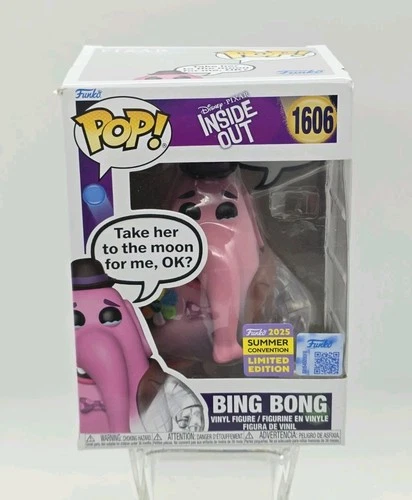 Bing Bong #1606 Disney Inside Out Funko Pop 2025 Summer Con Limited Edition