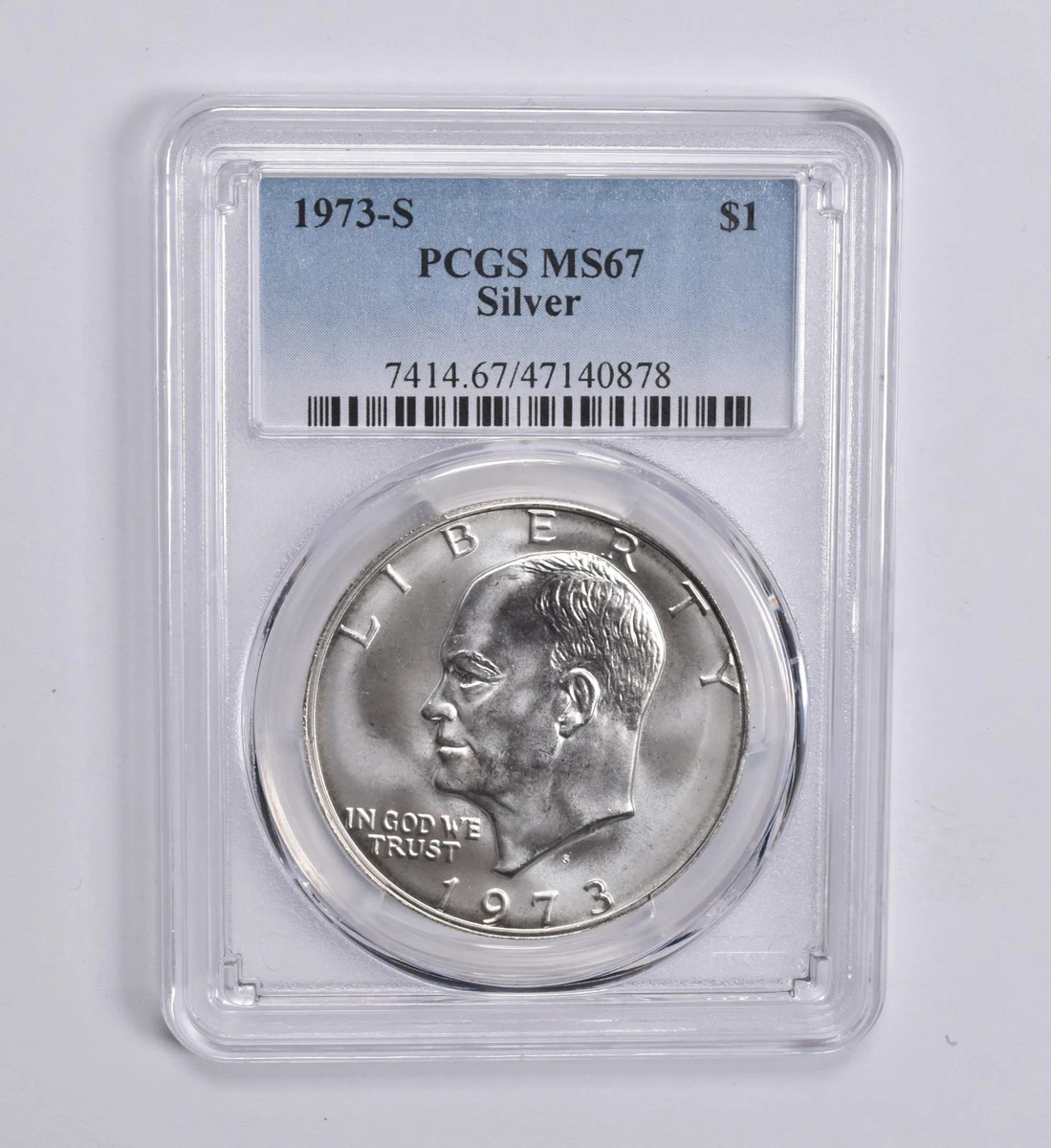 Uncirculated Silver 1973 Eisenhower Dollars (1971-1978) for sale