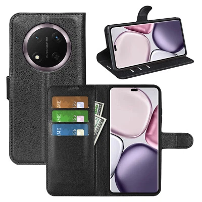 BETTERFON Handy Tasche für Honor Magic 7 Lite Hülle Wallet Case Handyhülle Flip Case Etui