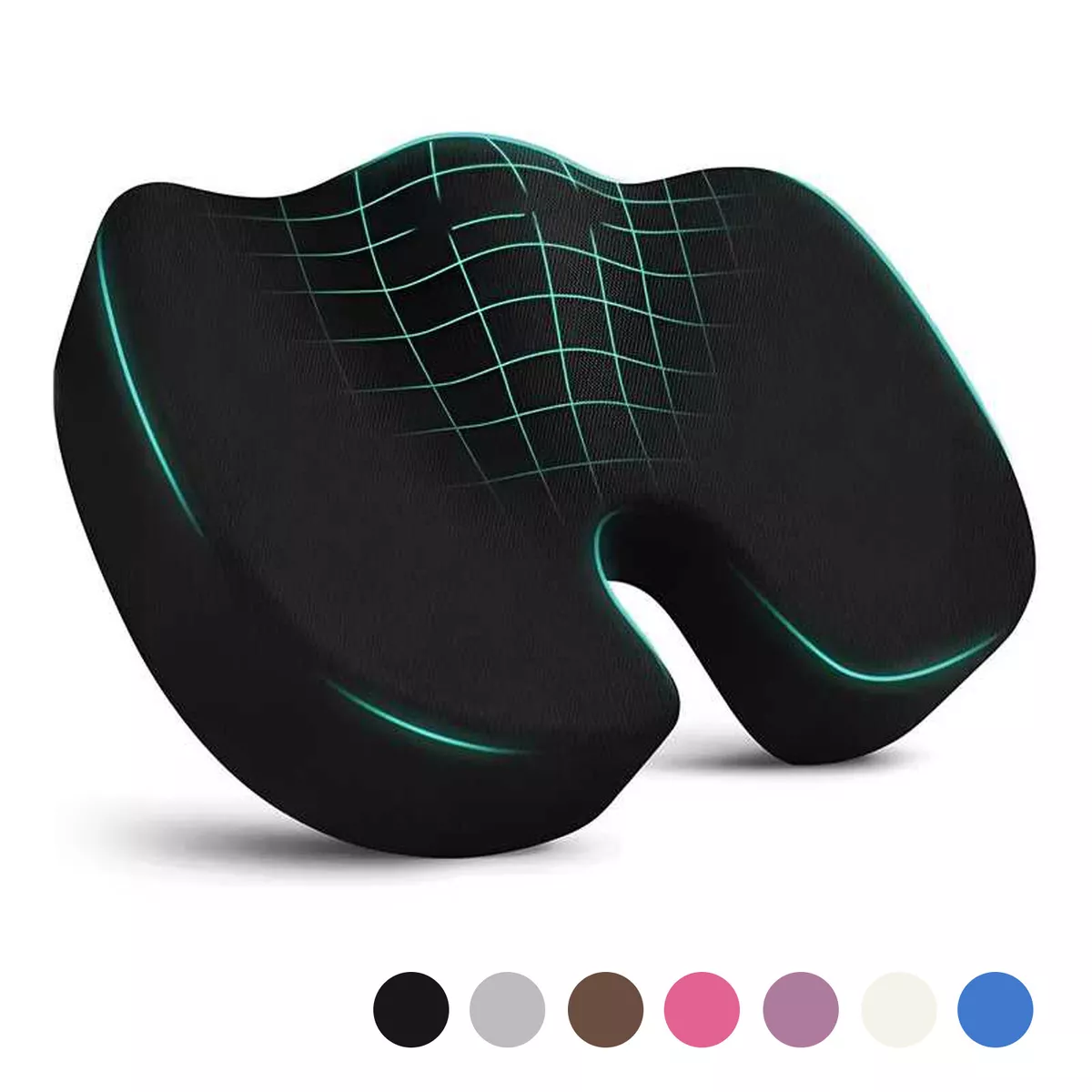 Seat Cushion for Tailbone Pain Relief, Pressure Relief Seat Cushion, Seat  Cushions for Office Chairs, Memory Foam Coccyx Cushion Tailbone Pain