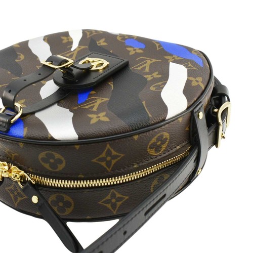 LOUIS VUITTON Boite Chapeau Souple LOL Monogram Canvas Shoulder Bag Brown - Picture 7 of 12
