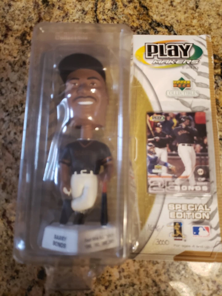 Barry Bonds 2002 Edición Especial Playmakers Bobble Head Giants 1646/3000 - Nuevo Foto 2 de 4
