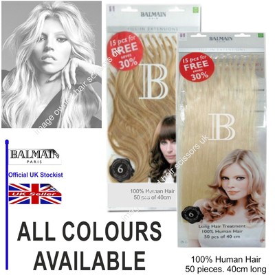 Hair Extension Pack Of 50 Pre Bonded Fill In Hair Extension 40cm