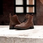 Polar Fox KNOXVILLE Men's Signature Motorcycle Combat Work Boots