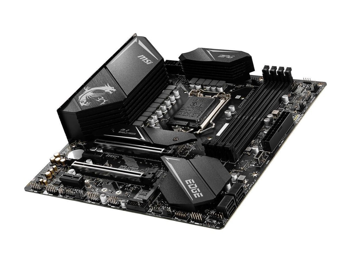 MSI MPG Z490M GAMING EDGE WIFI LGA 1200 Intel Z490 Micro ATX Intel