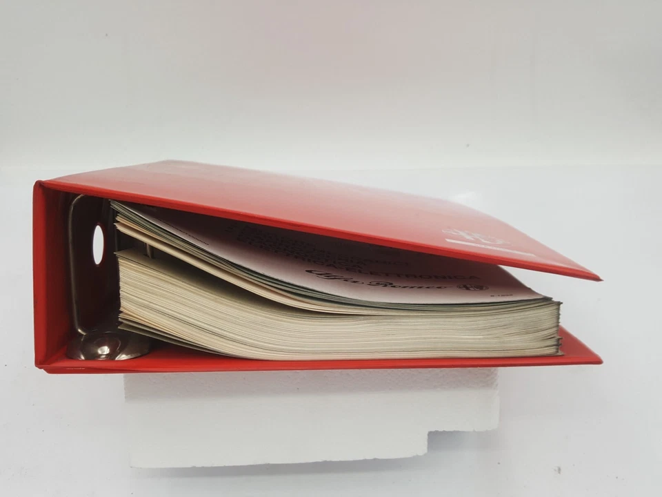 Manuale officina Alfa Romeo Alfa 155 complemento per Turbo Diesel edizione 1992. - Immagine 3 di 4