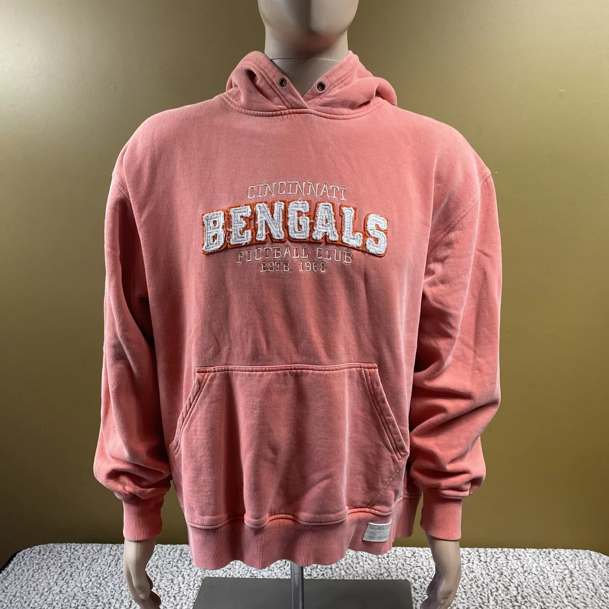 Pink clearance bengals sweatshirt