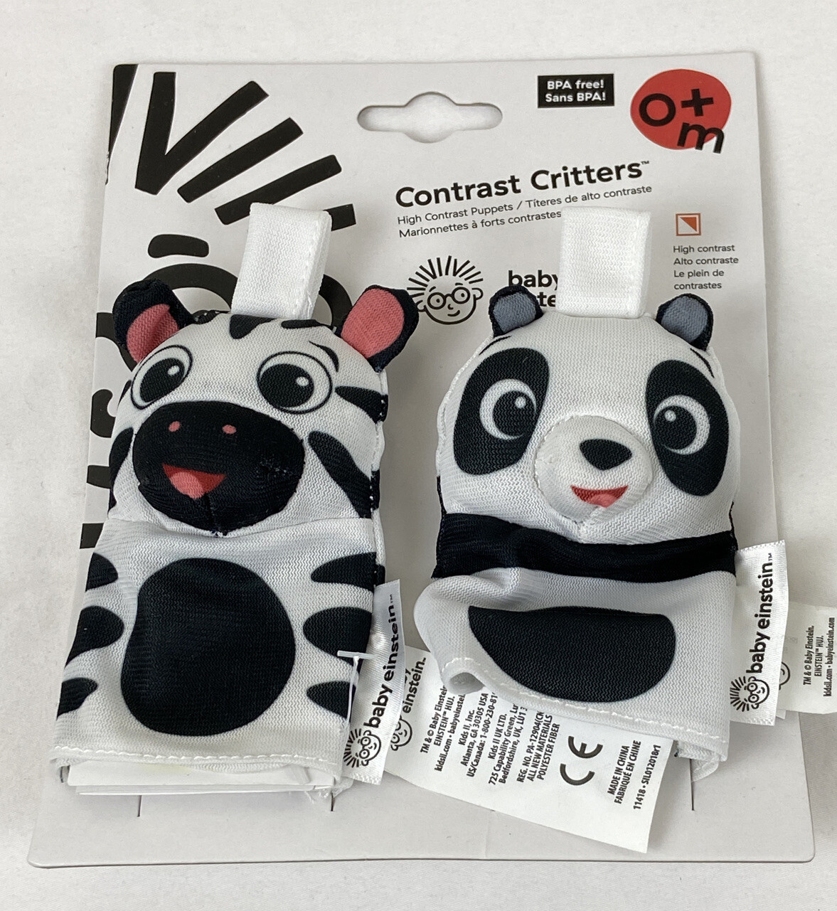 baby einstein contrast critters