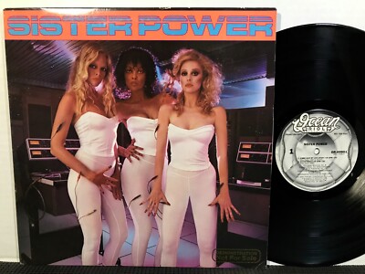 SISTER POWER LP OCEAN ARIOLA STEREO DJ PROMO 1979 Disco Paul Sabu Gwen Jonae
